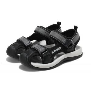China Breathable Mesh Kids Sandals Flip Flops , Summer Closed Toe Flip Flops supplier