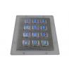 China 12 Keys Backlit Metal Keypad IP65 For Vending Machines wholesale