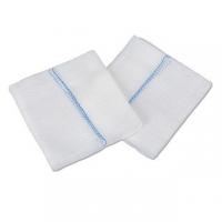 China Non Sterile Absorbent Cotton Gauze Swabs Gauze Sponge Medical Gauze Bandage Gauze Sterile Plain Cotton white first-aid on sale