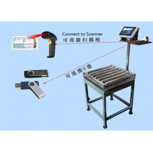 300kg 30g RS232 Expandable Motorized Roller Conveyor scale