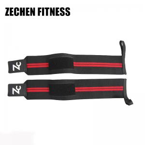 45cm Wrist Wraps Fitness Polyeste 8cm Support Gym Custom Weightlifting Straps