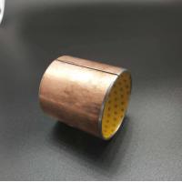 China Steel Backing Composite Polymer Plain Bearings For Metallurgical Machinery on sale