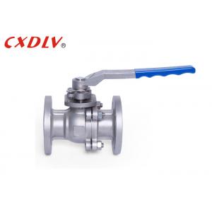China ANSI Industrial Flanged Ball Valve Split Body Stainless Steel Floating Class 150 supplier