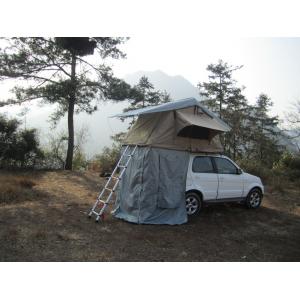 Tienda montada tejado anti del coche del agua con la escalera de aluminio extensible de los 2M