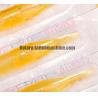 Plastic Disposable Tattoo Needle Tips , Flat / Round Open Tattoo Tip Set Yellow