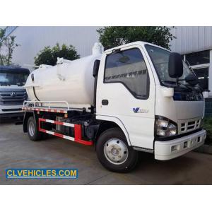 600P ISUZU Sewage Suction Truck 130hp Vacuum Sewage Truck CGC