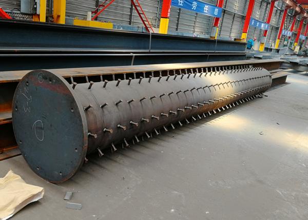 Welded Steel Pipe Column Concrete Filled Steel Tubular Post Fabricator
