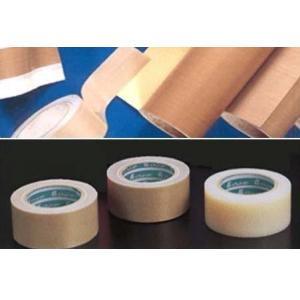 China Hoja y cinta adhesivas cubiertas PTFE, resistencia da alta temperatura de la fibra de vidrio supplier