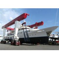 China 150t 180t Mobile Boat Lifting Crane Yacht Travel Lift Crane on sale