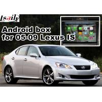 China Lexus IS350 IS250 ISF 2005-2009 Multimedia Gps Navigation mirror link video interface rear view on sale