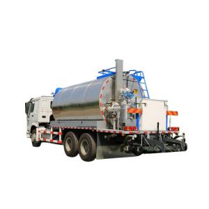 China Sino Truck HOWO Shacman 4x2 Heated Asphalt Distributor Truck Bitumen Spray Tanker 8cbm 12cbm supplier