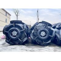 China STS And STD Marine Floating Tyre And Chain Net EVA Foam Filled Fender on sale