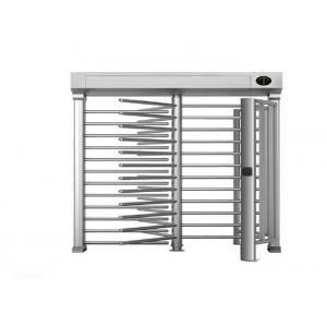 Semi Auto Security Turnstile Full Height Anti Tailgating With Optimal Traffic Rate
