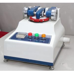 China Small Textile Testing Equipment / Taber Abrasion Tester With Tesuipment High Speed 60 R.P.M supplier