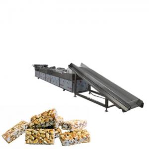 frequency Control Cereal Bar Making Machine 500kg/H Cashew Roasting Machine