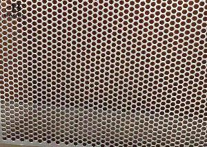 China 0.8mm Round Hole Ceiling Perforated Stainless Steel Mesh wholesale