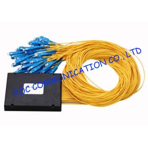 China Tipo alto do módulo do ABS do × 64 do divisor 1 do PLC da fibra da perda do retorno com conectores do SC supplier