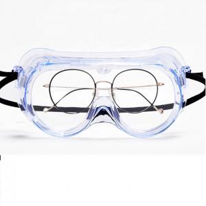 Virus Preventing Medical Safety Glasses Fully Enclosed Recycled Anti Fog Impact Resistant