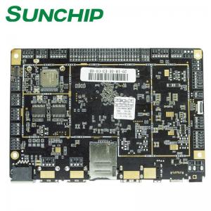 China High Integration Fanless Embedded System Board Quad Core RK3288 supplier