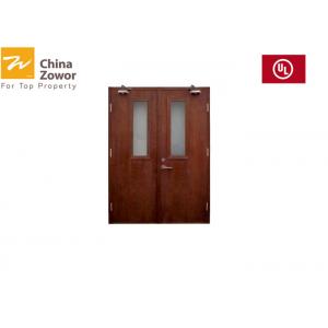 China Single Opening 1200*2400mm Steel Fire Escape Doors supplier