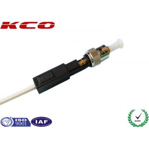 China ST Singlemode Fiber Optic AFL Fast Connector Straight Through Field Assembly supplier