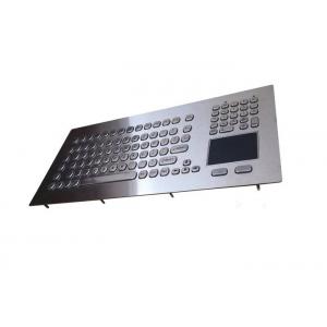 IP65 Outdoor Keyboard , Bolts Mounting Industrial Keyboard With Touchpad