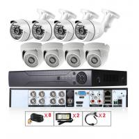 China 5W 1920x1080 8chs 3.6mm Lens 1/3 CMOS CCTV Camera Kit on sale
