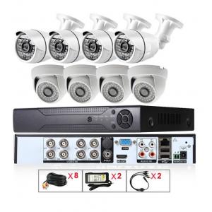 5W 1920x1080 8chs 3.6mm Lens 1/3" CMOS CCTV Camera Kit