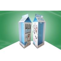 China Walmart POP Cardboard Floor Display Stands With Hooks , Foldable on sale