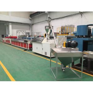 China GF240 PVC Panle Profile Production Line , PVC Profile Extrusion Machine Easy Maintenance supplier