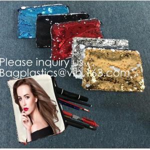 Heat Transfer Blank Strapping Sequin Small Hand bag For Sublimation Printing,Sublimation Multicolor Sequin Bag Blanks  pack