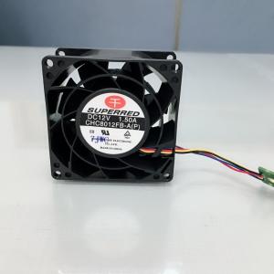 China UL TUV 12V DC CPU Fan 2700-5300 RPM Plastic PBT High Speed For Computer Cooling supplier