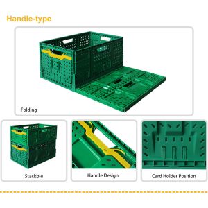 China Collapsible Storage Bin Containe，52 Liter Transferheavy Duty Plastic Storage Box,Blue Milk Crates Heavy Duty Transit Storage Of Various Items wholesale