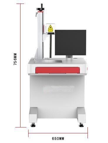 10000 Hours Silica Gel CO2 Laser Marking Machine For Small Industries