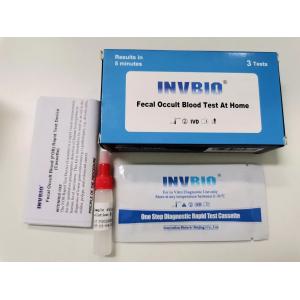 Rapid Diagnostic One Step Fecal Occult Blood Test Kit Home Use
