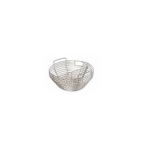 SS304 Natural Color BBQ Grill Accessories , SGS Stainless Steel Grill Basket