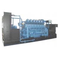 China 6300V/10500V Three Phase Gas Generator Set Electric Start / Air Start on sale