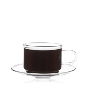 China Double Wall Insulated Glass Mugs 214ML For Cappuccino Espresso supplier