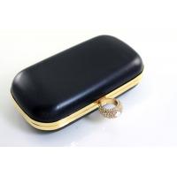 China Stone Ring Closure Gold DIY Minaudiere Clutch Frame 241g on sale