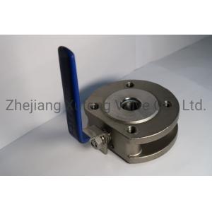 SS304 Wafer Ball Valve Q71F with Electric Driving Mode 30-Day Return Refunds Guarantee