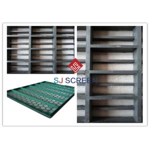 Durable Oilfield Screens / Oil Filter Vibrating Screen 889 X 686 Mm Size