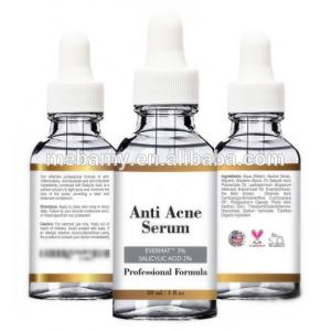 Private Label Anti Acne Organic Face Serum Acne And Pore Treatment