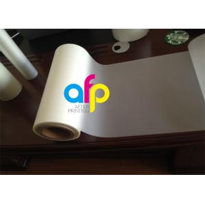 Thermal Matt Lamination Roll , Printing Media Laminate Mylar Film Roll