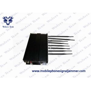 China PC Controlled Cell Phone Reception Blocker , Cellular Signal Jammer 8 Antennas supplier
