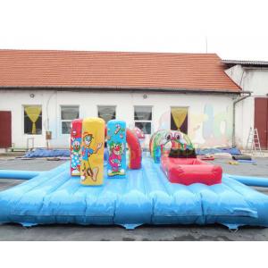 China 18 OZ Inflatable Bounce House Kids Car Jumping Castle supplier