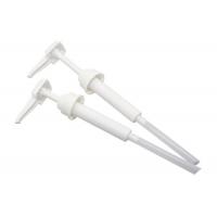 China PP Plastic White Sauce Dispenser Pump 43mm Closure With 15ml 30ml Dosage on sale