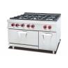 Multi-Functional Western Kitchen Equipment Gas Range With Griddle / Grill