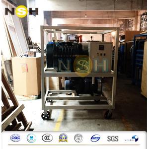 China Double Stage Oil Filtration Equipment , Air Extractor Vacuum Pumping Machine Set supplier