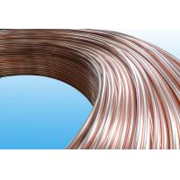 China 0.55mm Low Carbon Copper Coated Bundy Tube For Freezer , Bundy Tubing Company on sale