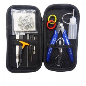 Mini Vape DIY X6 Tool Kit Electronic Cigarette Accessories Bag Band Coil Jig Cotton